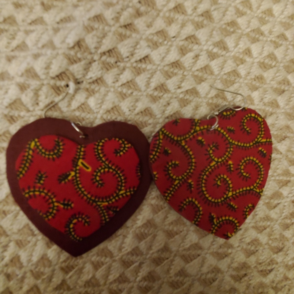 African style earrings